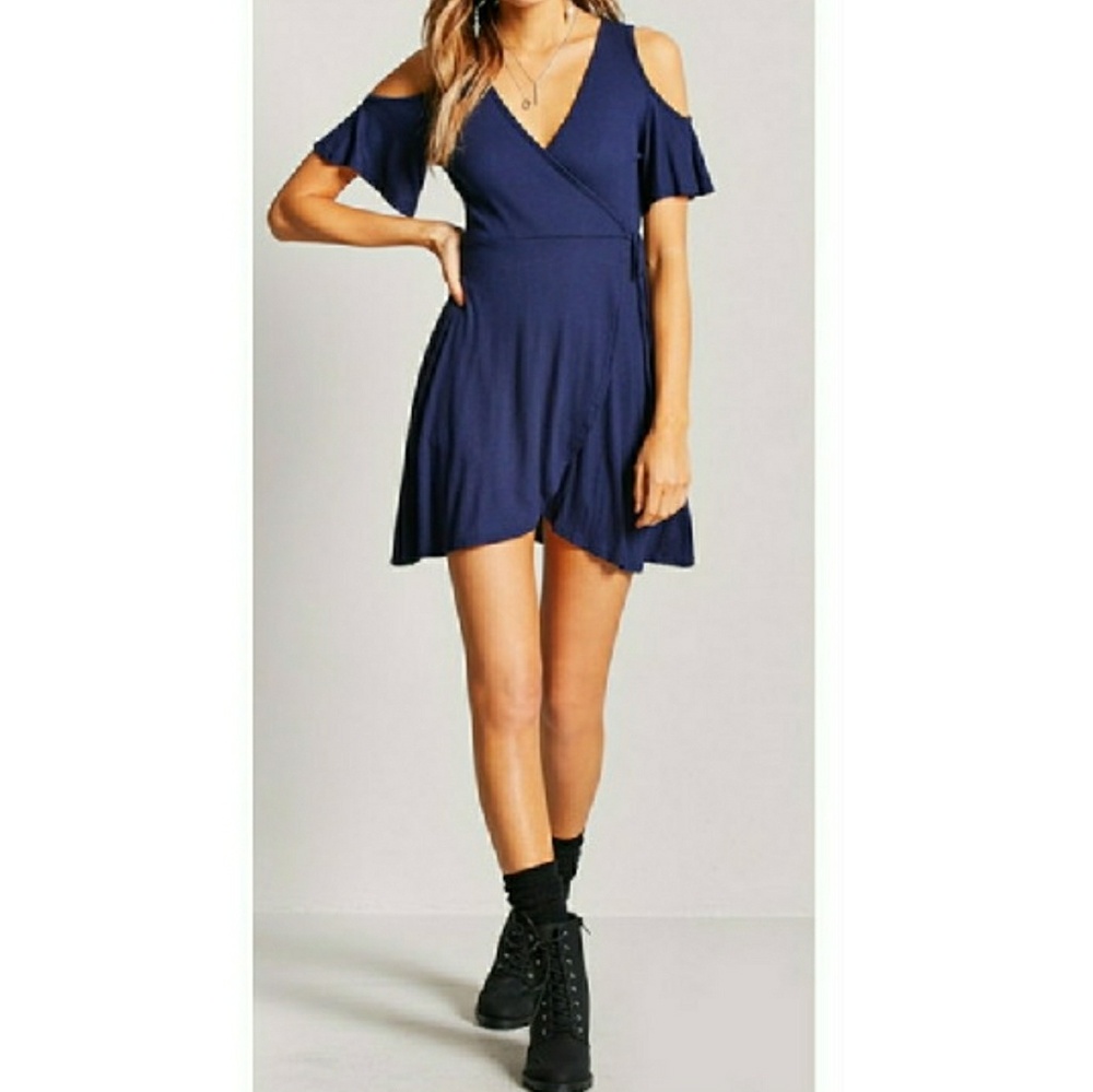 Forever 21 Mock Wrap Dress